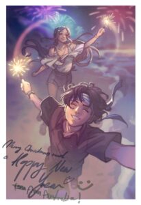 Happy new year from the Unmasked Truths Team with a postcard from Sophie and Jack enjoying the local beaches in Australia!